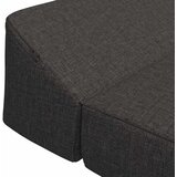 SOFA na razvlačenje Tamnosiva 120 x 60 x 49 cm Tkanina | shoptok.hr