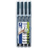 Marker OHP PERMANENTNI PK4 LUMOCOLOR STAEDTLER 31-9WP4GS CRNI | shoptok.hr