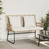 vidaXL Set vrtnih namještaja Crna, Antracit 113 x 69 x 83 cm | shoptok.hr