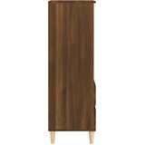  Visoka komoda boja hrasta 40x36x110 cm od konstruiranog drva | shoptok.hr