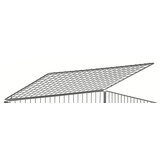 Kongamek Pokrov za mrežasti voziček, VxŠxG 35 x 445 x 425 mm, galvansko pocinkana izvedba | Shoptok.si