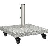  Baza za suncobran 30kg Sivi Granit Četvrtasti | shoptok.hr