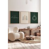 Wallity Uokvirena slika Nwyearmdl9, 33x48 cm, 3 dijela | Eponuda.ba