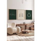 Wallity uramljena slika Nwyearmdl9, 33x48 cm, 3 dela | ePonuda.com