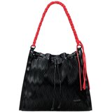 Desigual Nahrbtnik krvavo rdeča / črna | Shoptok.si