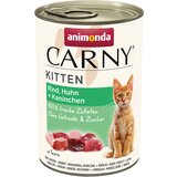 Animonda Ekonomično pakiranje Carny Kitten 12 x 400 g - Govedina, piletina i kunić cijene