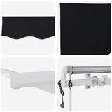  Električna retraktabilna tenda Crna 300 x 250 cm | shoptok.hr
