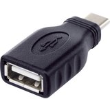 Renkforce USB 2.0 adapter [1x moški konektor USB-C® - 1x ženski konektor USB 2.0 tipa A] rf-usba-10 z OTG funkcijo\, pozlačeni konektorji, (20427517) Cene