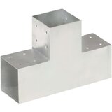 vidaXL Spojnik za steber T oblike pocinkana kovina 101x101 mm | Shoptok.si