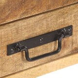 vidaXL Komoda 120x30x75 cm trden robusten mangov les | Shoptok.si