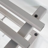 Spinder Design Siv/bež kovinski stenski obešalnik s polico Rizzoli – | Shoptok.si