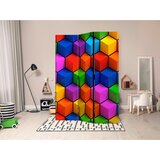 Artgeist Paravan Colorful Geometric Boxes, 3-Delni, Dvostranski | Shoptok.si