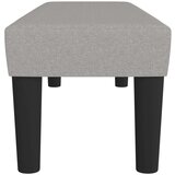  Klop svetlo siva 100x30x30 cm blago, (20698510) | Shoptok.si