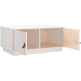  Stolić za kavu bijeli 80 x 50 x 35 cm od masivne borovine Bijela | Shoptok.si