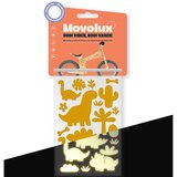 Movolux visoko odsevne nalepke Power in Nature, rumene u
