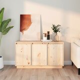  Komoda 111 x 34 x 60 cm od masivne borovine | shoptok.hr
