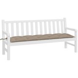  Jastuk za vrtnu klupu smeđesivi 180 x 50 x 7 cm tkanina Oxford | Eponuda.com