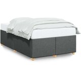 vidaXL Okvir kreveta tamnosivi 120 x 190 cm od tkanine | shoptok.hr