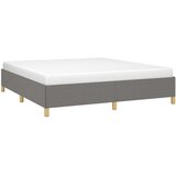  Posteljni okvir temno siv 180x200 cm blago, (20726716) | Shoptok.si