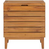  Košara za rublje 40 x 30 x 45 cm od masivne tikovine | shoptok.hr
