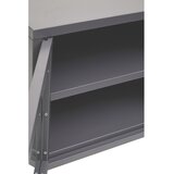 Premier Housewares Siva jeklena TV omarica 150x50x45 cm Acier – | Shoptok.si