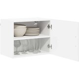vidaXL Stenska kuhinjska omarica Visok sijaj bela 50 x 31 x 40 cm | Shoptok.si