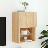 TV ormarić s LED svjetlima boja hrasta sonome 40 5x30x60 cm | shoptok.hr