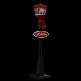  Božićna ulična svjetiljka s Djedom Mrazom 180 cm LED | shoptok.hr
