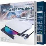 Cd EXT.DVD RW GEMBIRD, USB+Type-C, USB 3.1 Gen. 1, DVD-USB-031-BW | Eponuda.ba