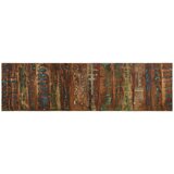 vidaXL Naglavna deska Multicolor 180 cm Masivni les Reclaimed Cene