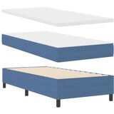  Krevet s podnicom i madracem plavi 80x200 cm corduroy | shoptok.hr