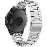 INF Srebrn pašček za uro Garmin Fenix 6X s hitrim sproščanjem - 26 mm, (22071502) | Shoptok.si