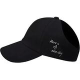 IZMAEL Kapa s šiltom YA-37759 - Črna | Shoptok.si