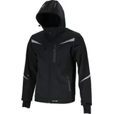softshell jakna s kapuljačom crna L L4094603