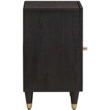  Kupaonski ormar Crna 38 x 33 x 58 cm Čvrsto drvo manga | shoptok.hr