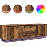 vidaXL TV omarica z LED lučkami starinski les 160,5x41x50 cm | Shoptok.si