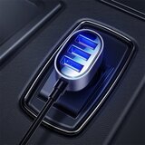 Joyroom Punjač za automobil (JR-CL03) - Produžetak priključaka- 5x USB- 6.2 A -150 cm - crni | shoptok.hr