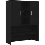 Ormarić za perilicu rublja crni hrast 70,5 x 25,5 x 90 cm | shoptok.hr