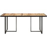  Blagovaonski stol 160 cm od grubog drva manga | shoptok.hr