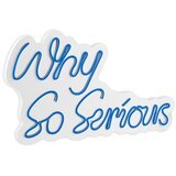 WALLXPERT dekorativna plastična led rasveta why so serious blue | ePonuda.com