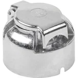 Vtičnica 7-polna aluminij montažna 12V za priklop prikolice, (20811718)