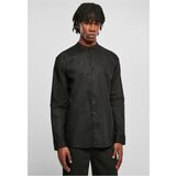UC Men Cotton linen shirt with stand-up collar black Cijene