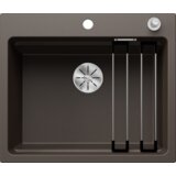 Blanco sudoper ETAGON 6 InFino SILGRANIT pribor inox nosači, s dalj. upr. - KAVA | shoptok.hr
