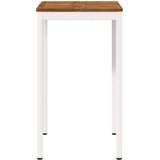  Stol za bar u vrtu Prirodna i bijela 60 x 60,5 x 105 cm | shoptok.hr