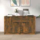  Komode 2 kom boja dimljenog hrasta 60x30x70cm konstruirano drvo - Dimljeni hrast 2 | shoptok.hr