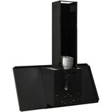  Kuhinjska napa 90 cm nerjaveče jeklo in kaljeno steklo črna, (20769663) | Shoptok.si