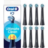Oral-b iO Ultimate Clean zamjenske glave za zubnu četkicu Black 8 kom | shoptok.hr