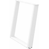  Noge za blagovaonski stol U-oblik 2 kom Bijele 80 x (72-73) cm Čelik | shoptok.hr
