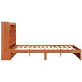  Polica za knjige Krevetski okvir Vosak smeđa 200 x 150 cm | shoptok.hr