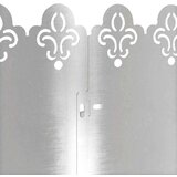 vidaXL Robniki za trato 10 pcs srebrna 103 x 0,05 x 22 cm | Shoptok.si